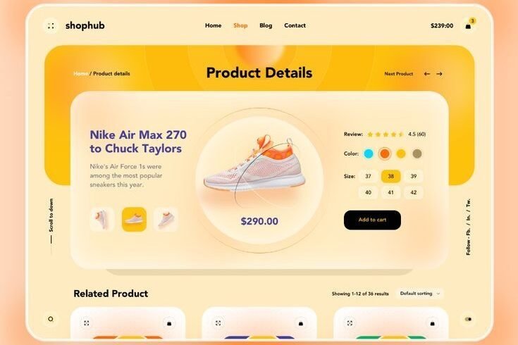 E-commerce Product Details